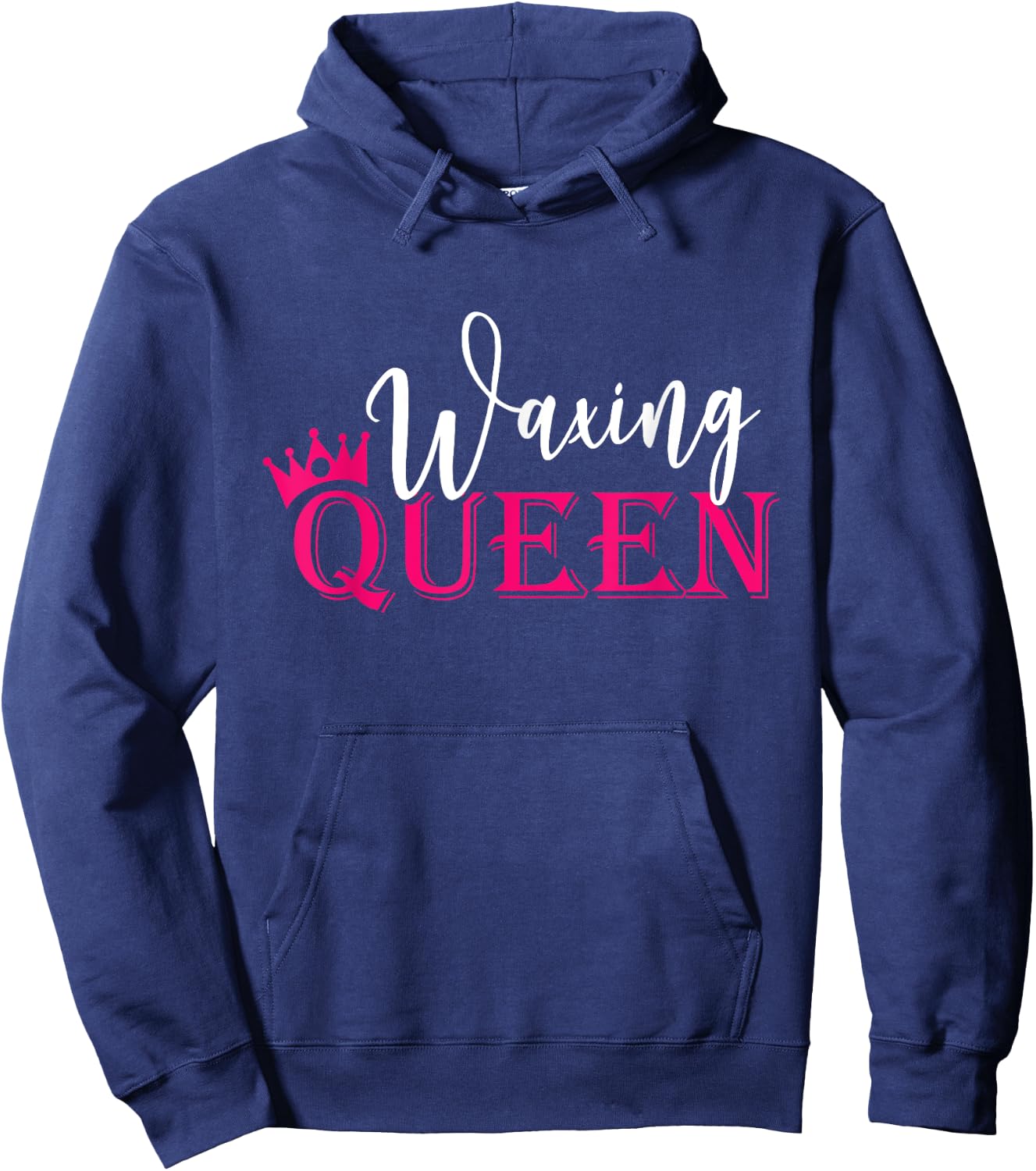 Wax beautician, queen, wax specialist, beautician Hoodie - Hoodie | Navy
