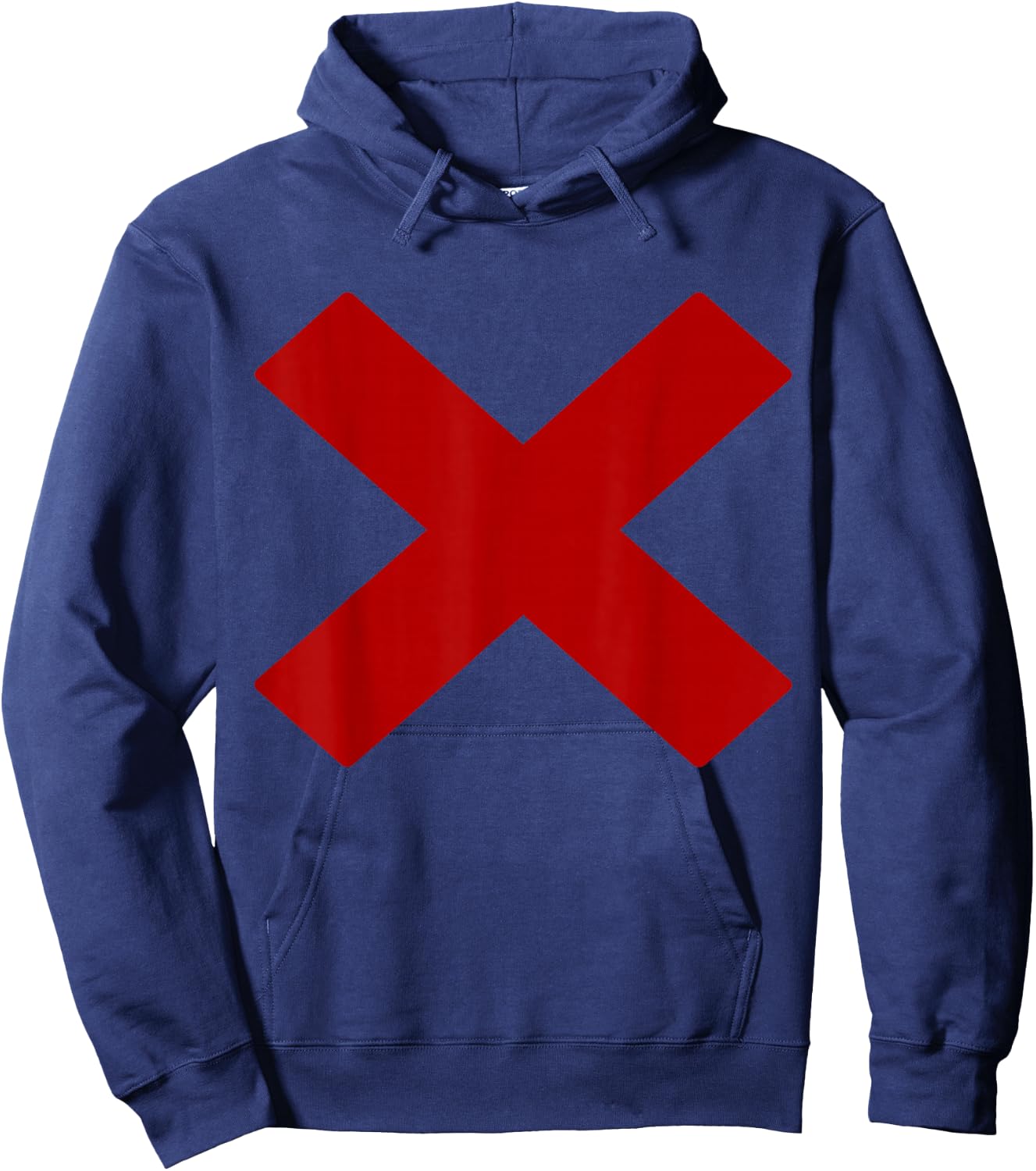 Awesome Red X Hoodie - Hoodie | Navy