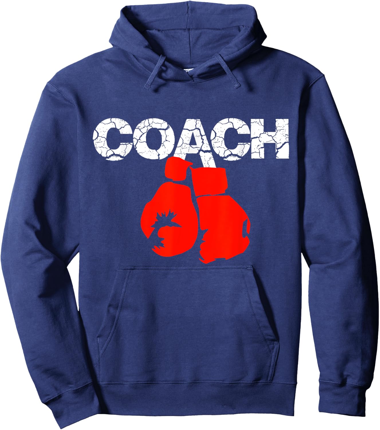 Boxing Coach Definition Boxing Trainer Boxing Coach Hoodie - Hoodie | Navy