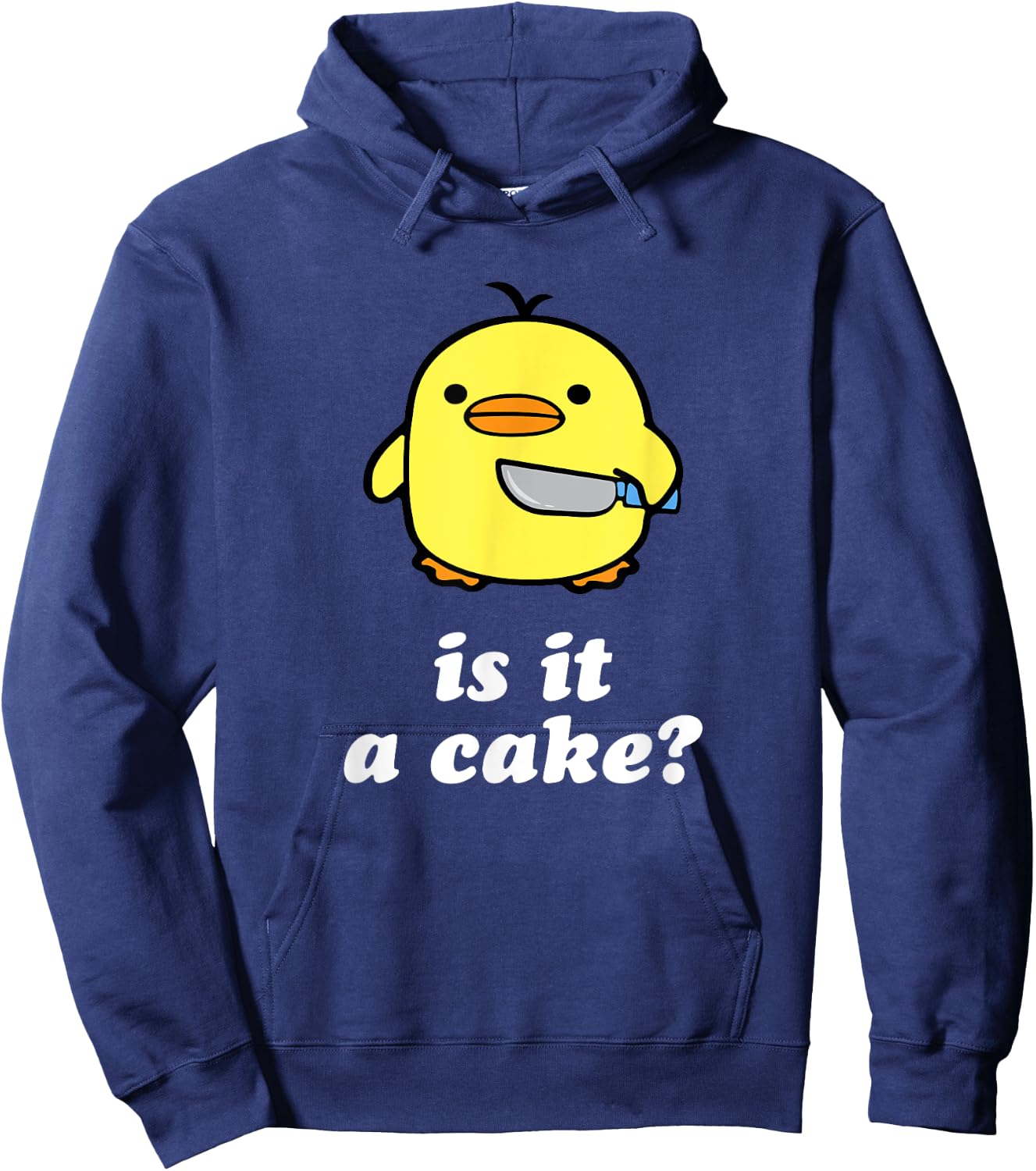 Is It A Cake? Hoodie - Hoodie | Navy