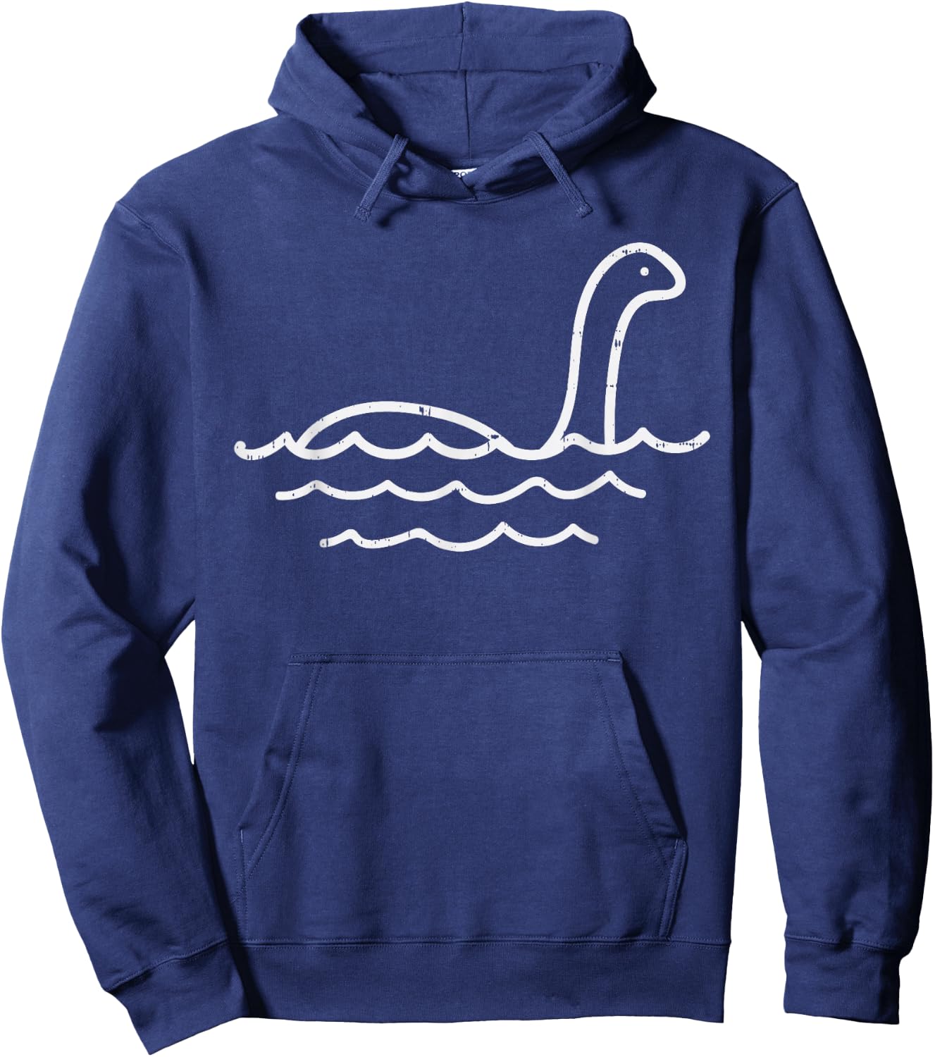 Loch Ness Monster Line Cute Nessie Nessy Animal Lover Gift Hoodie - Hoodie | Navy