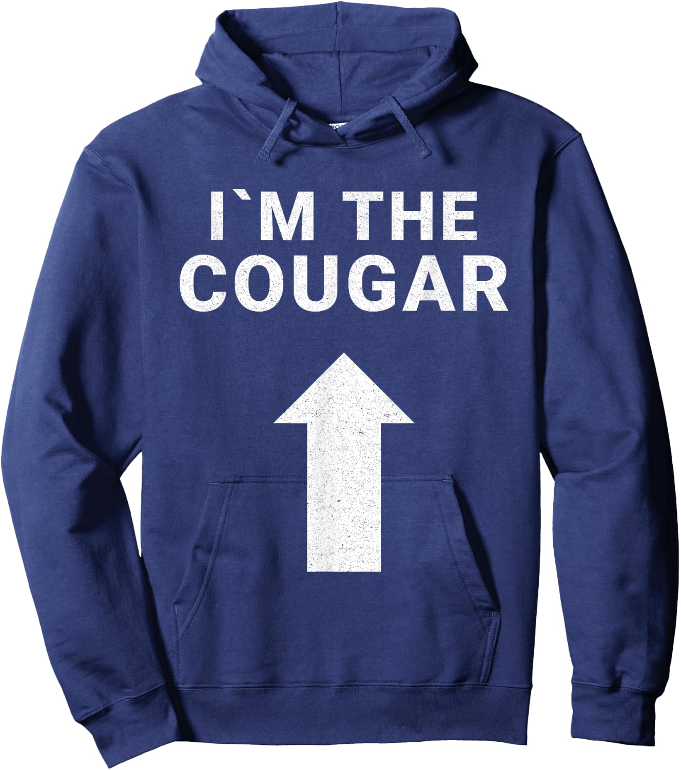 I´m with the Cougar Humor Halloween Birthday Gift Hoodie - Hoodie | Navy