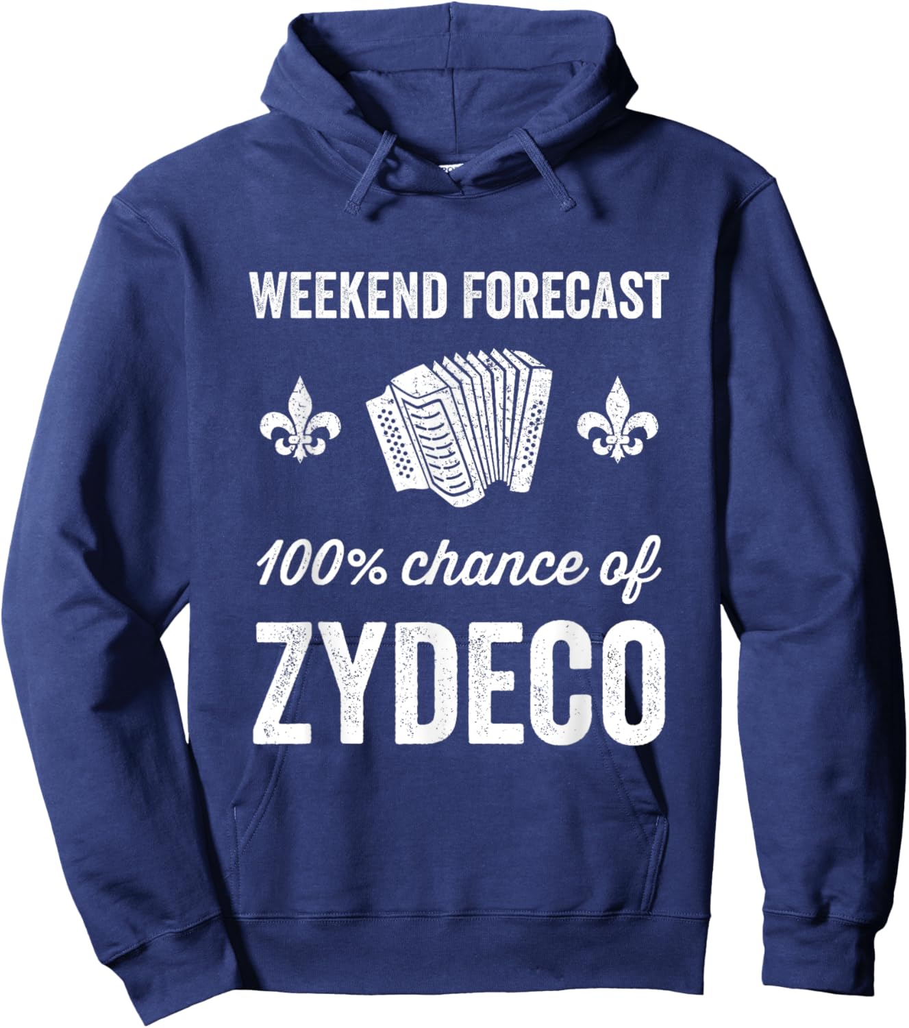 Weekend Forecast Zydeco Hoodie - Hoodie | Navy