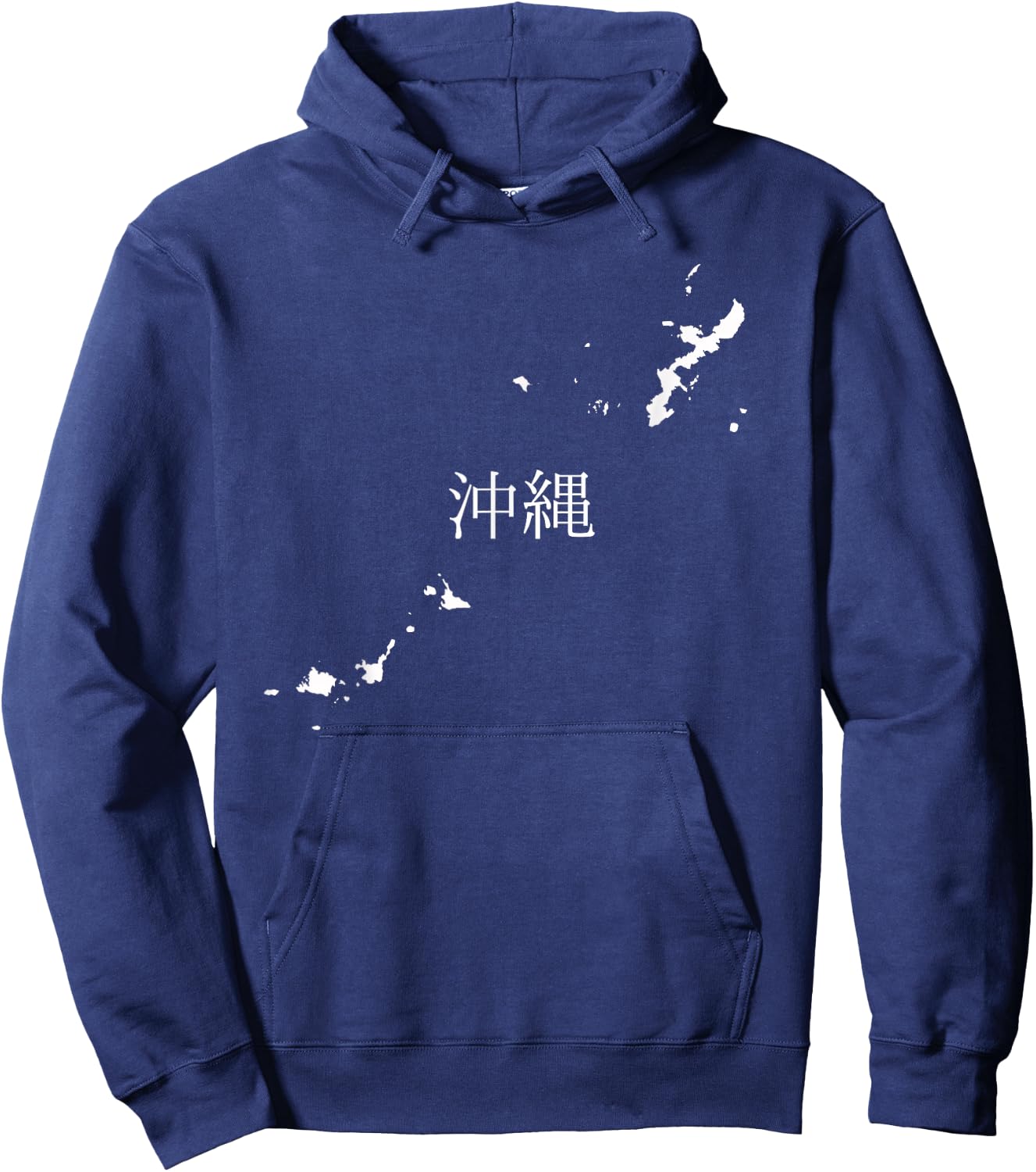 Okinawa Japan Map I Love Okinawa Miyako Ishigaki Island Gift Hoodie - Hoodie | Navy