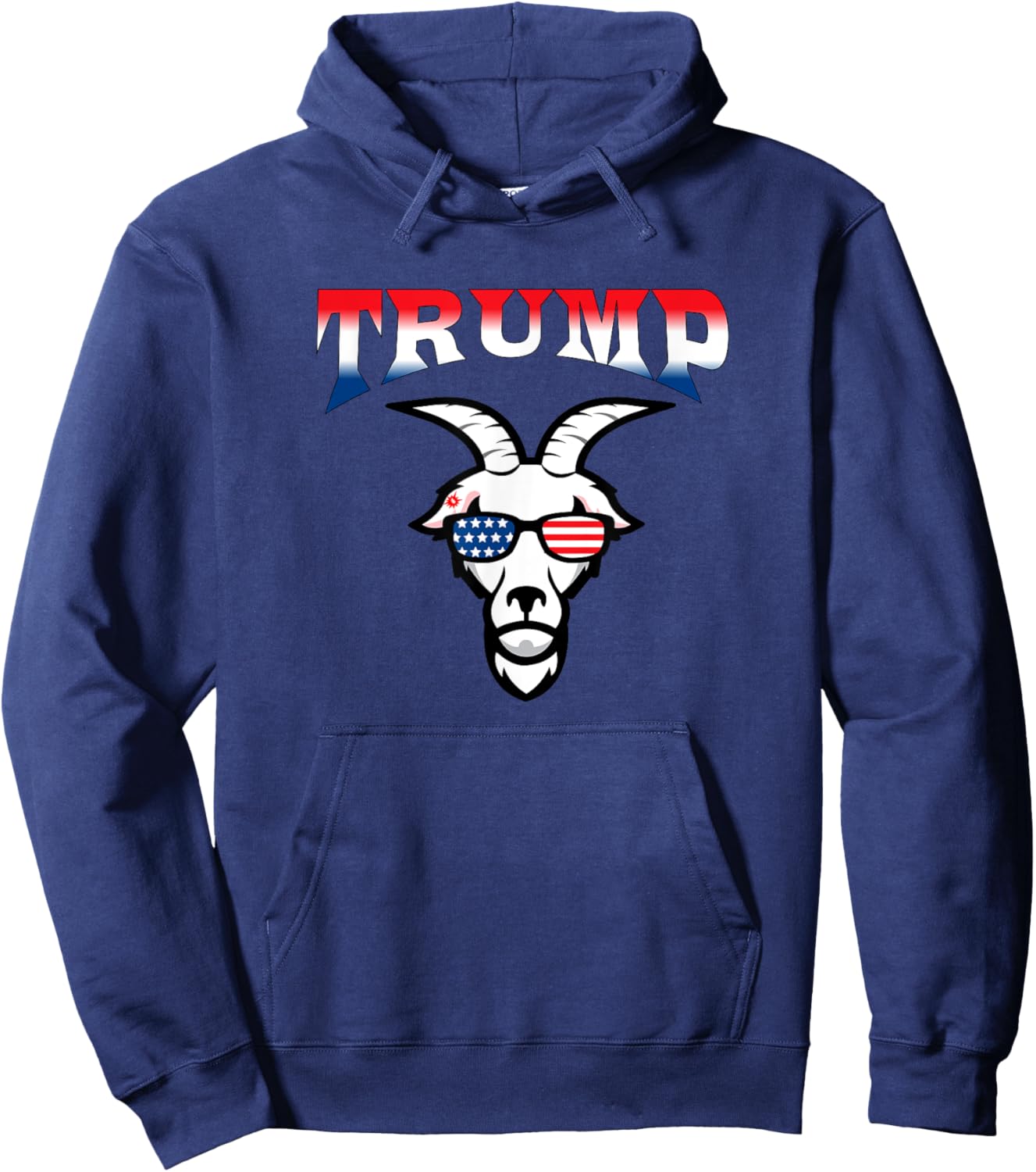 TRUMP is the GOAT Hoodie - Hoodie | Navy