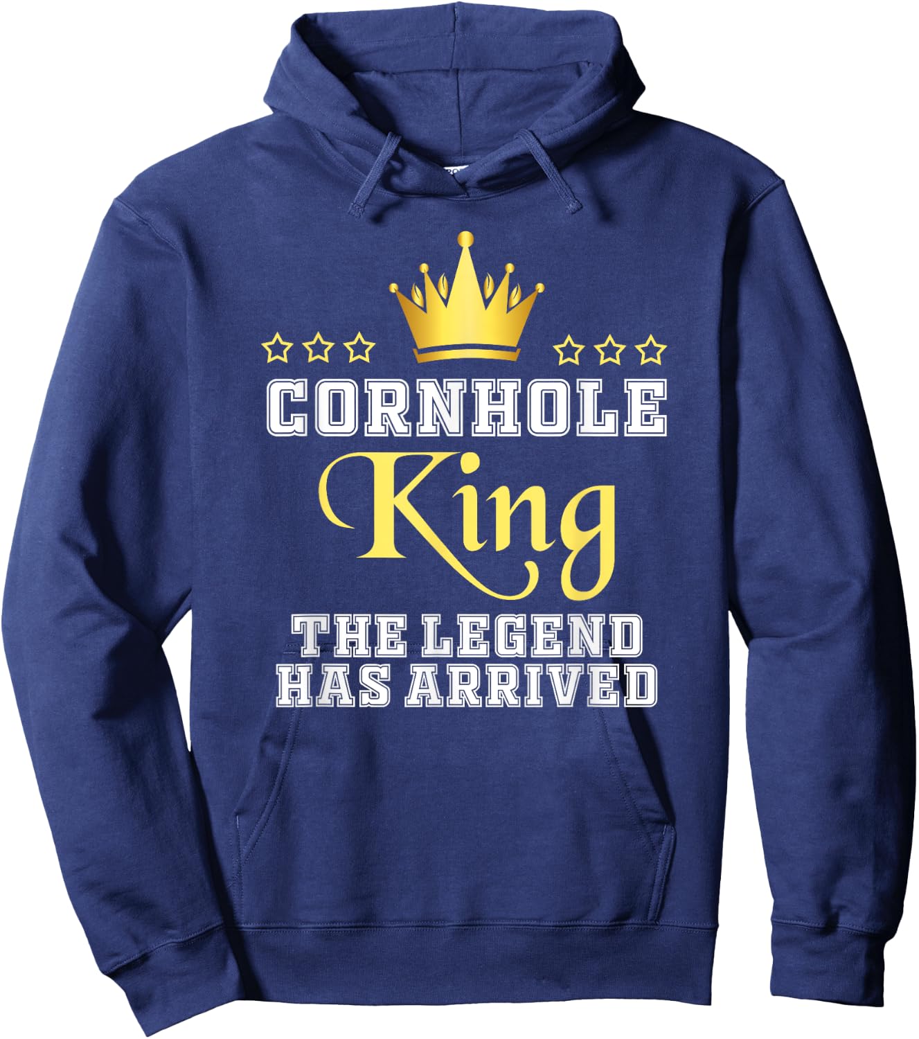 Cornhole King Hoodie - Hoodie | Navy