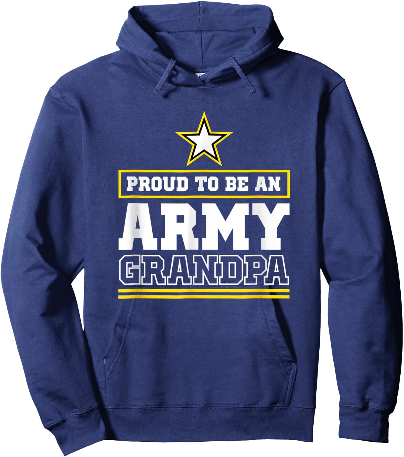 Army Grandpa Hoodie - Hoodie | Navy