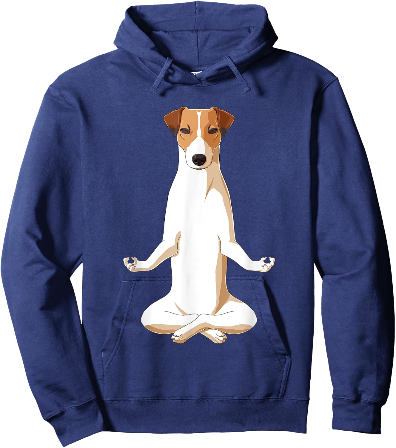 Yoga Dog Jack Russell Terrier Hoodie - Hoodie | Navy