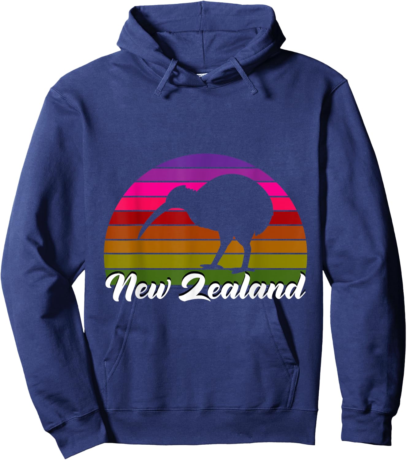 Auckland Kiwi New Zealander Backpacker Gift New Zealand Hoodie - Hoodie | Navy