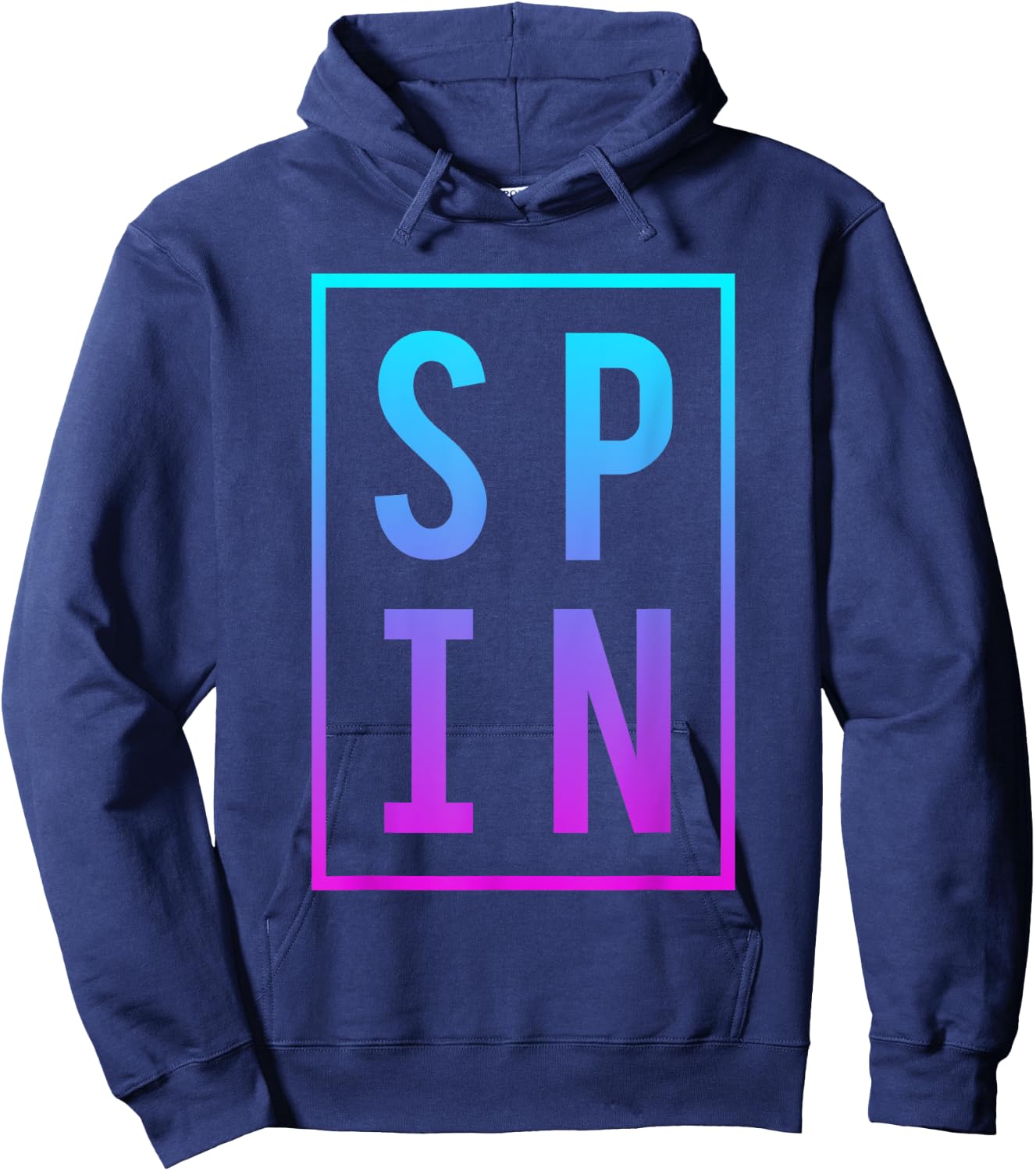 Cool Spinning Class Saying Gym Workout Fitness Spin Gift Hoodie - Hoodie | Navy