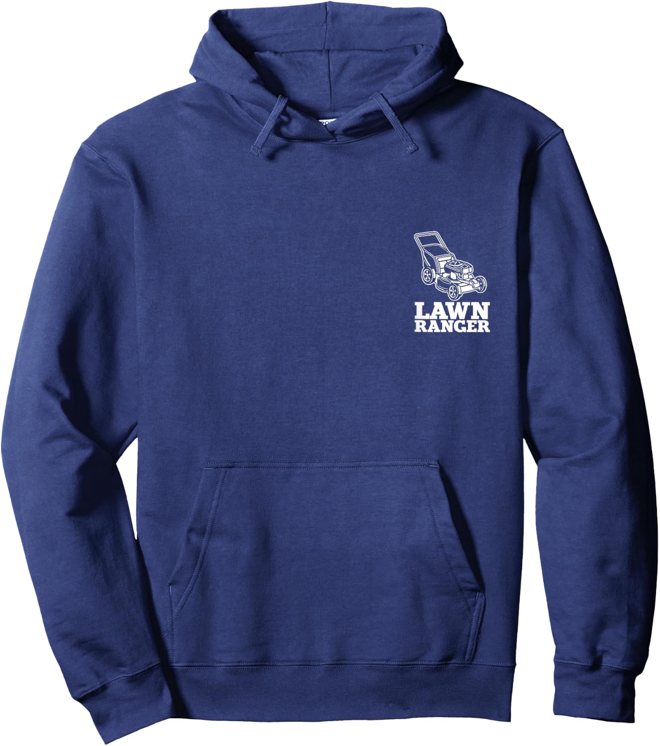 Lawn Ranger, Lawn Mowing Hoodie - Hoodie | Navy