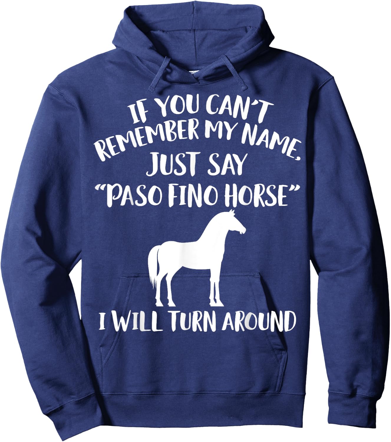 Paso Fino Apparel - Funny Amazing Horse Lovers Design Hoodie - Hoodie | Navy