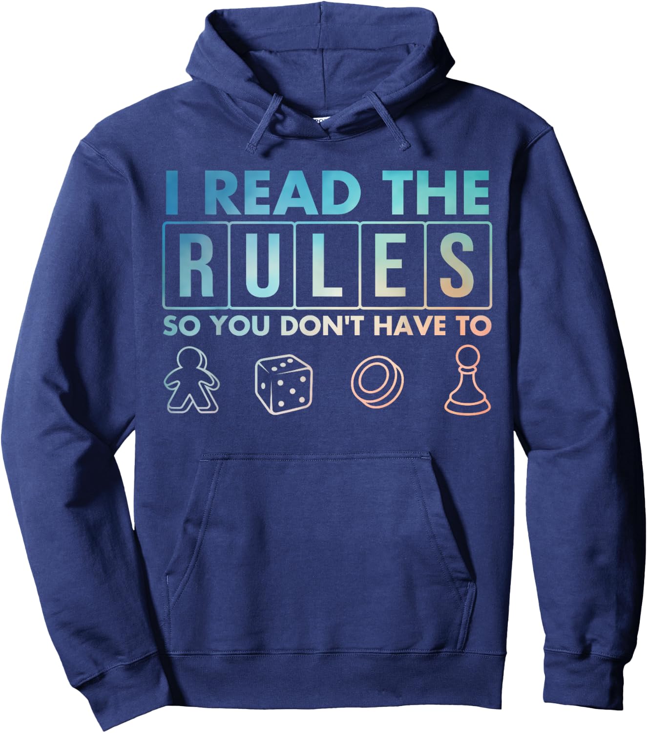 Funny Board Games Art Women Lovers Board Gamer Hoodie - Hoodie | Navy