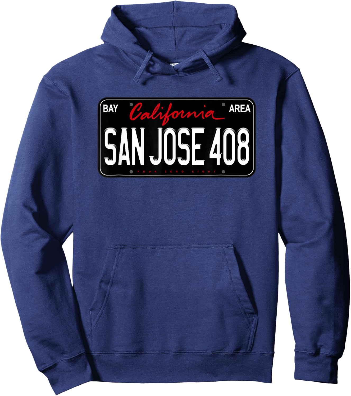San Jose 408 Shirt, Shark City,Hella San Jose, Shark Tank SJ Hoodie - Hoodie | Navy