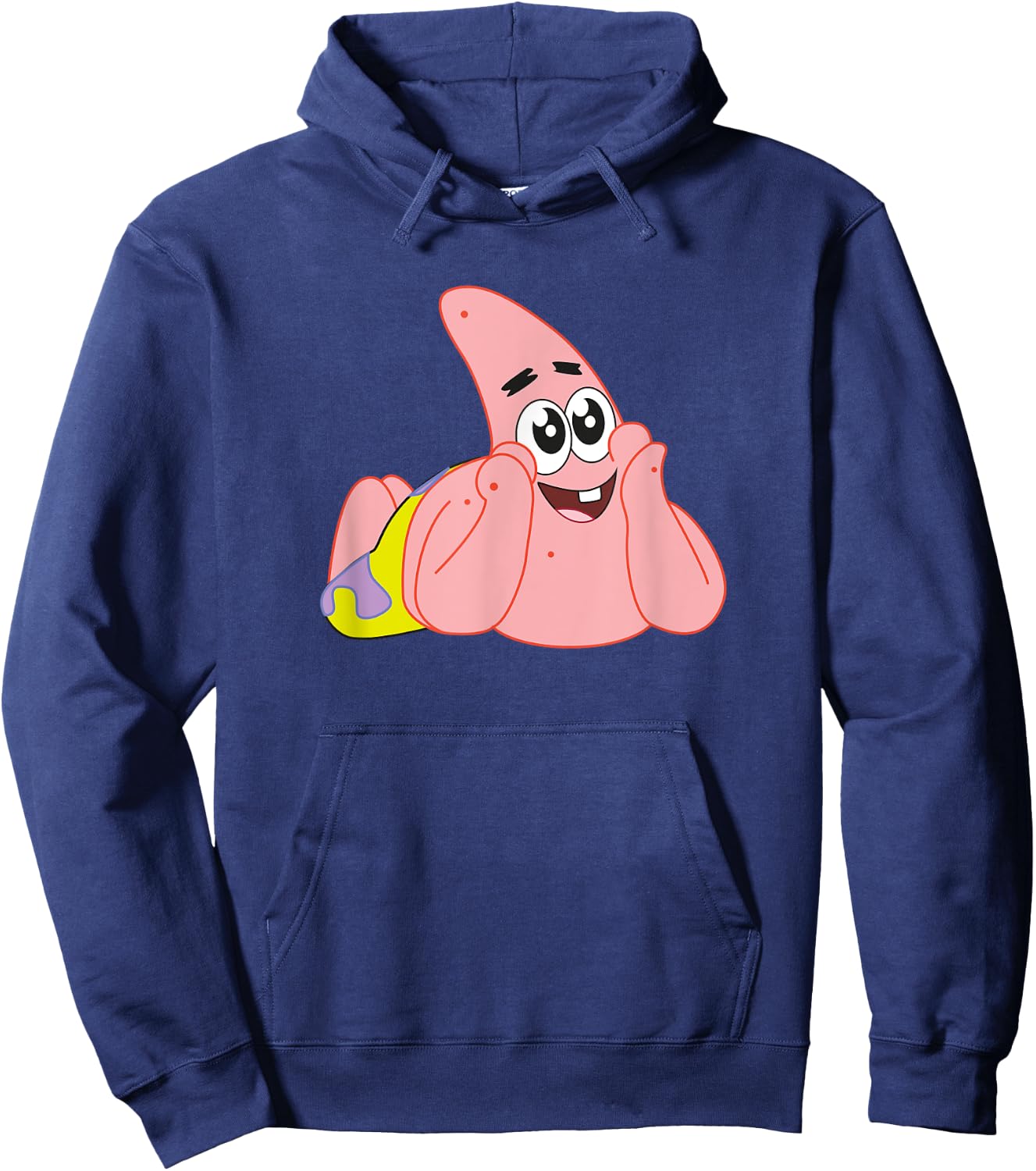 Mademark x SpongeBob SquarePants - Patrick Star - Feelin' Cute Hoodie - Hoodie | Navy