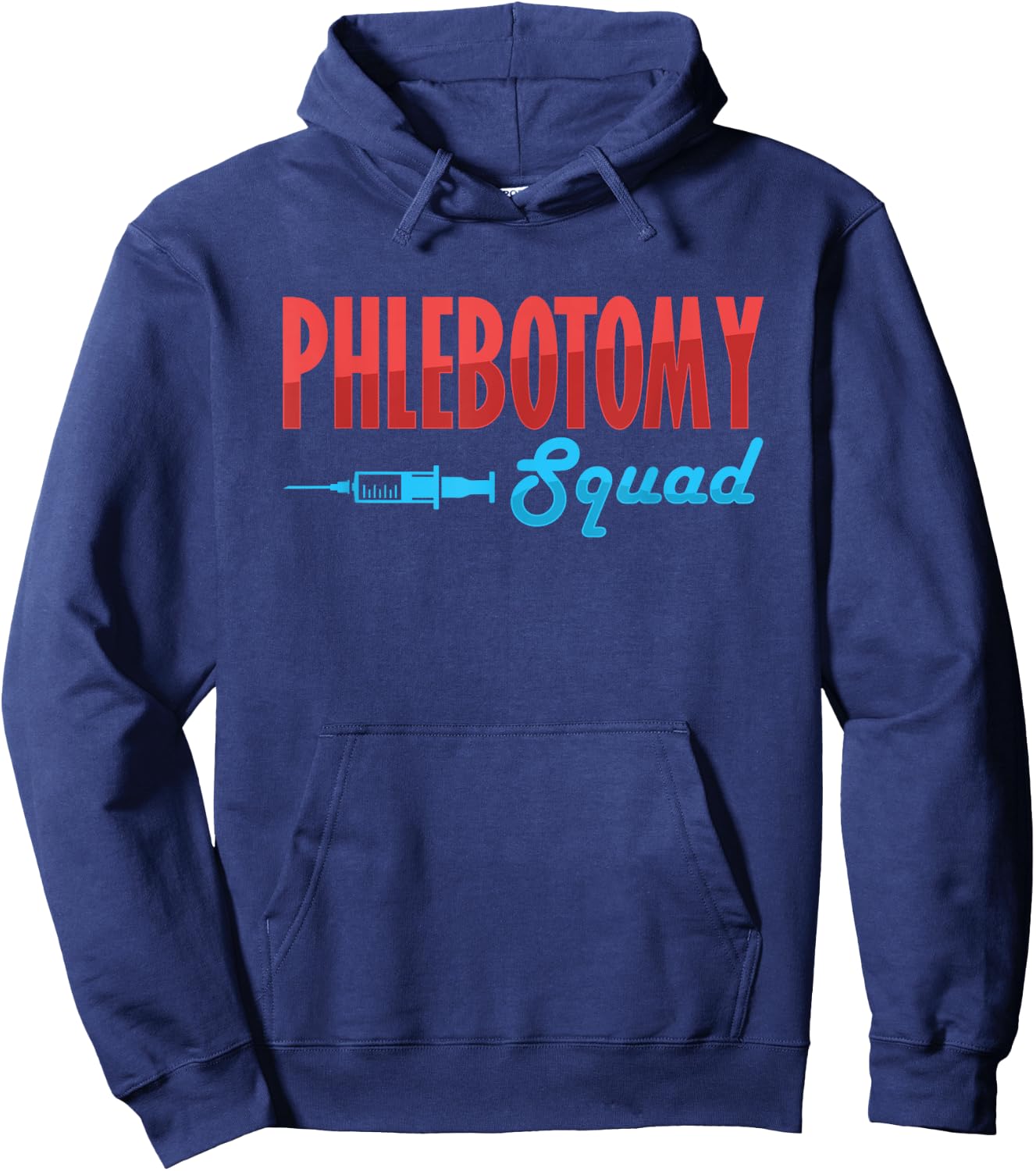 Phlebotomy Phlebologist Specialist Doctor Doctor Syringe Gift Hoodie - Hoodie | Navy