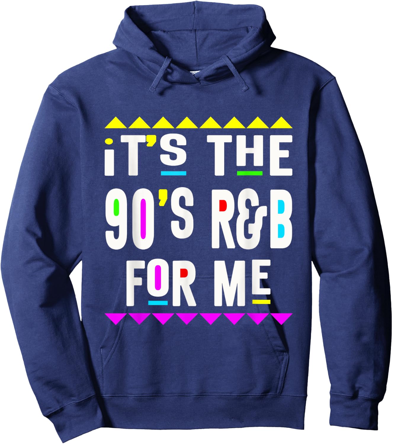 R&B Artist girls Vintage 90 s r and b graphic Hoodie - Hoodie | Navy