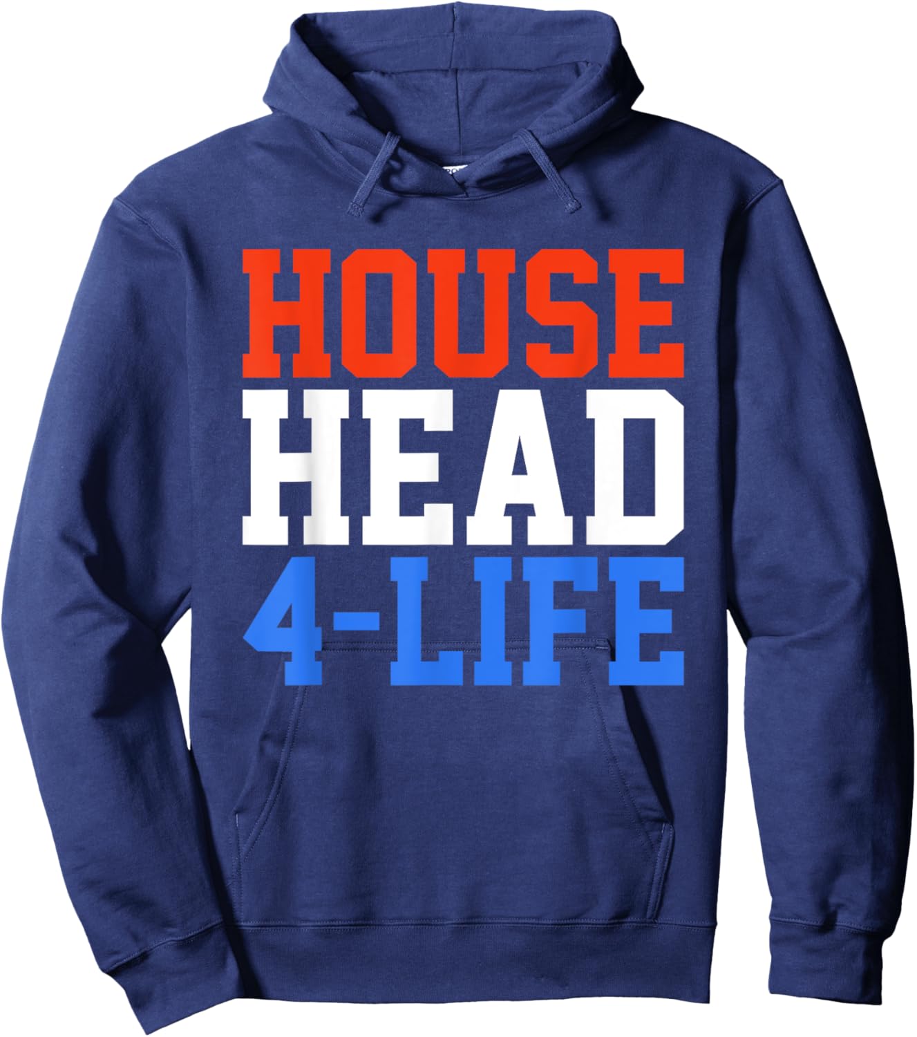 Househead 4 Life - House Music EDM DJ Hoodie - Hoodie | Navy