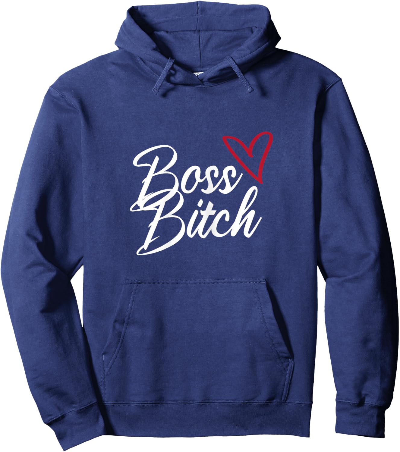Boss Bitch Feminist Feminism Hoodie - Hoodie | Navy