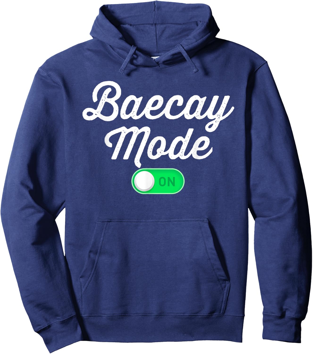 Baecay Mode On Vacation Baecation Matching Couples Hoodie - Hoodie | Navy