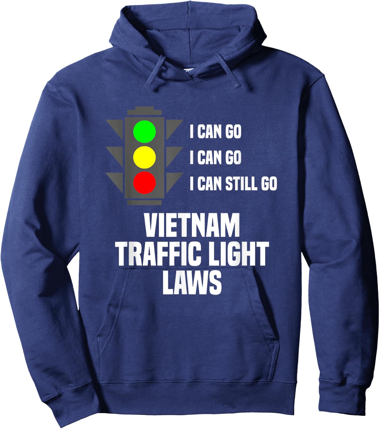 Vietnam Traffic Light Laws Vietnamese Travel Asia Viet Nam Hoodie - Hoodie | Navy