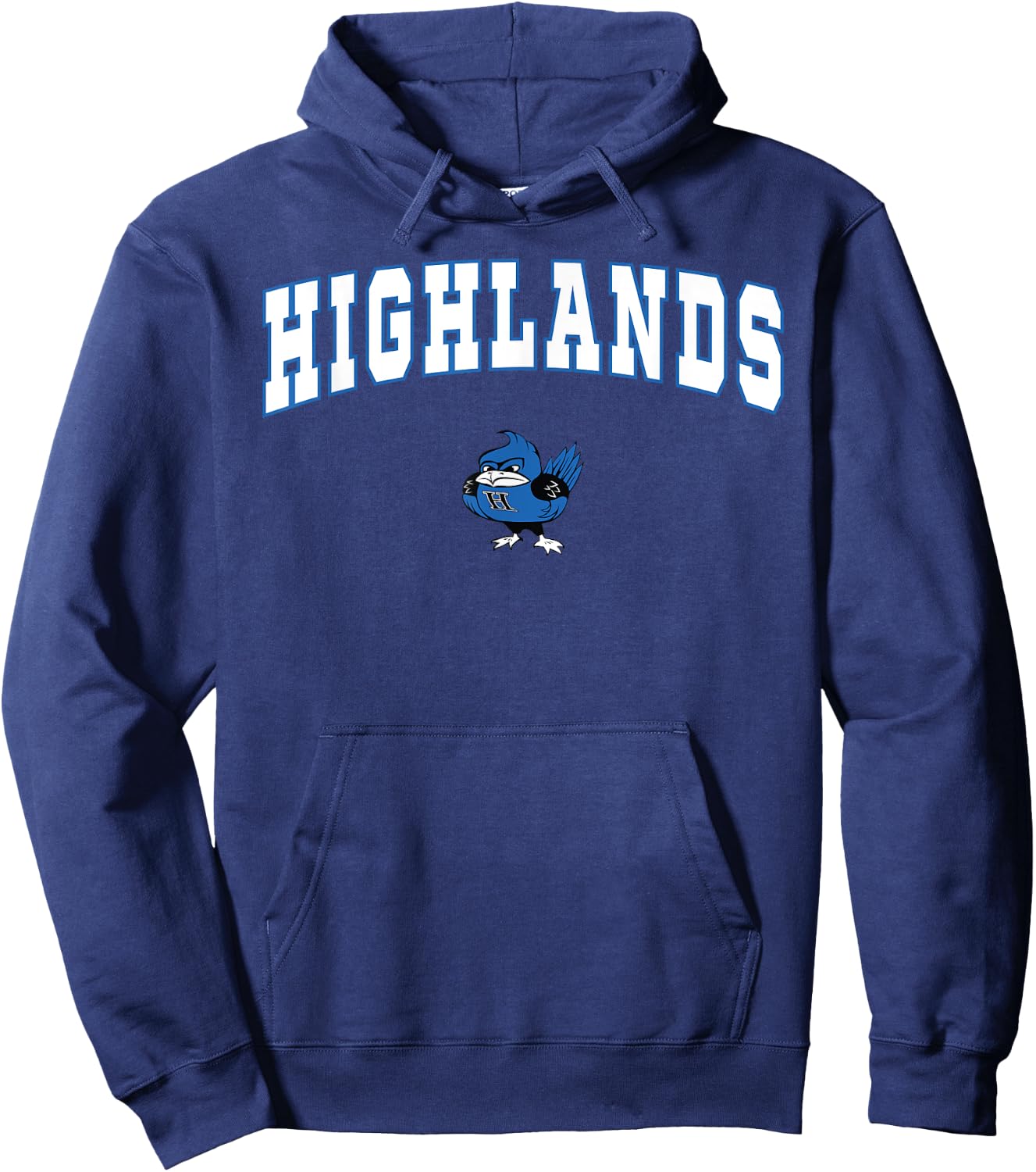 Highlands High School Bluebirds Hoodie - Hoodie | Navy