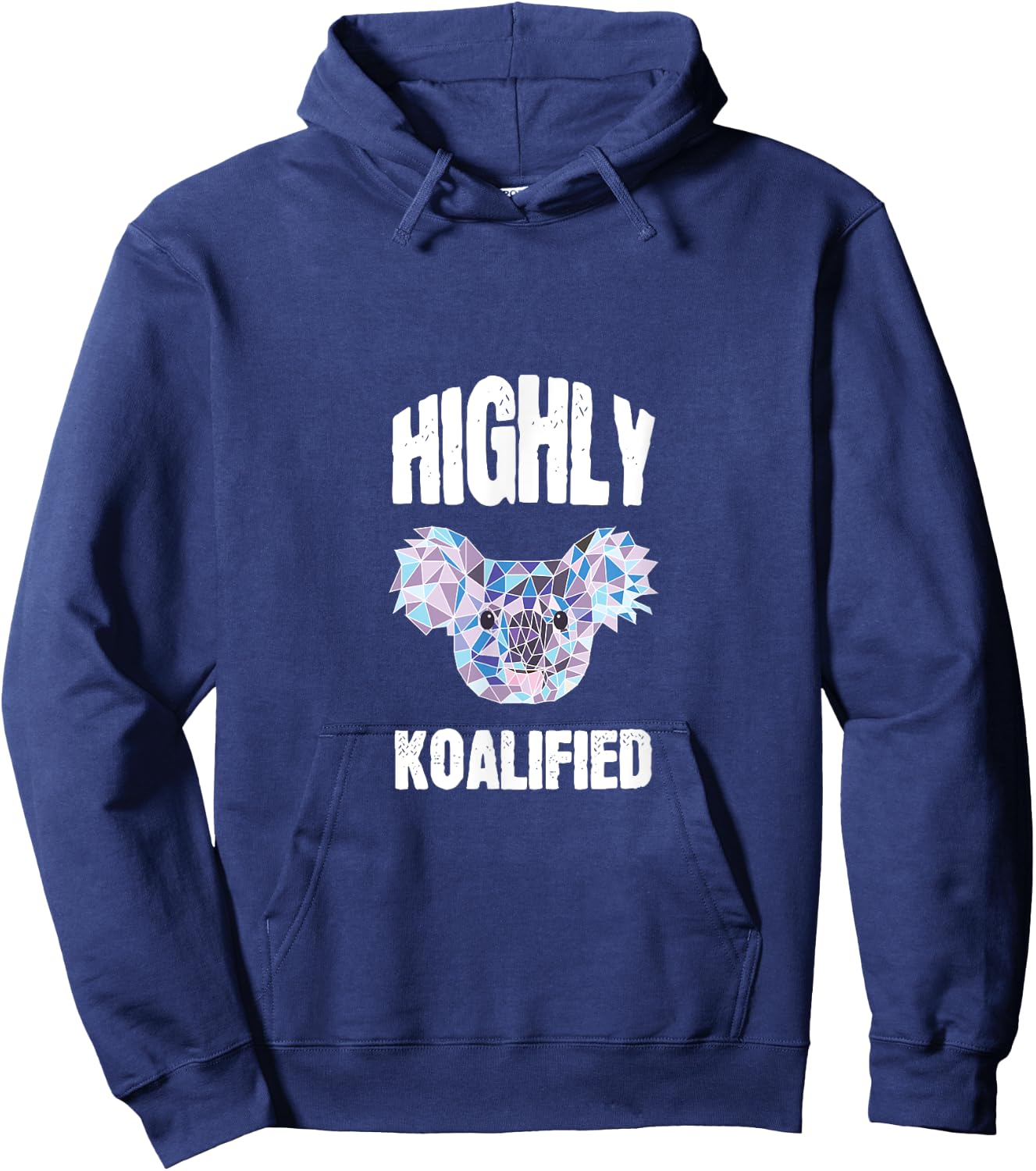 Highly Qualified Koalified Cute Koala Shirt Teacher Hoodie - Hoodie | Navy