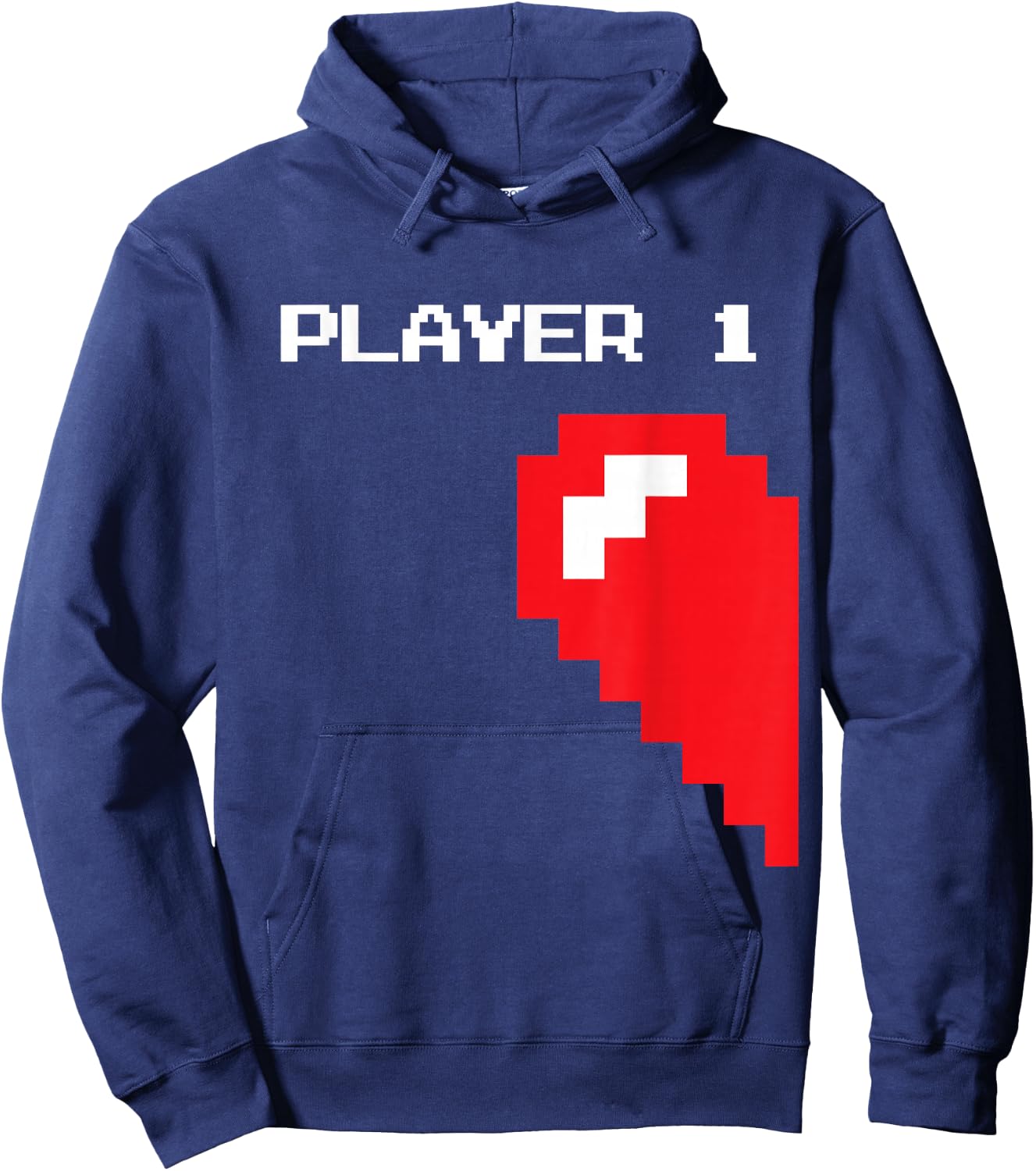 Matching Gamer Couple Valentine's Gift - Player 1 Player 2 Hoodie - Hoodie | Navy