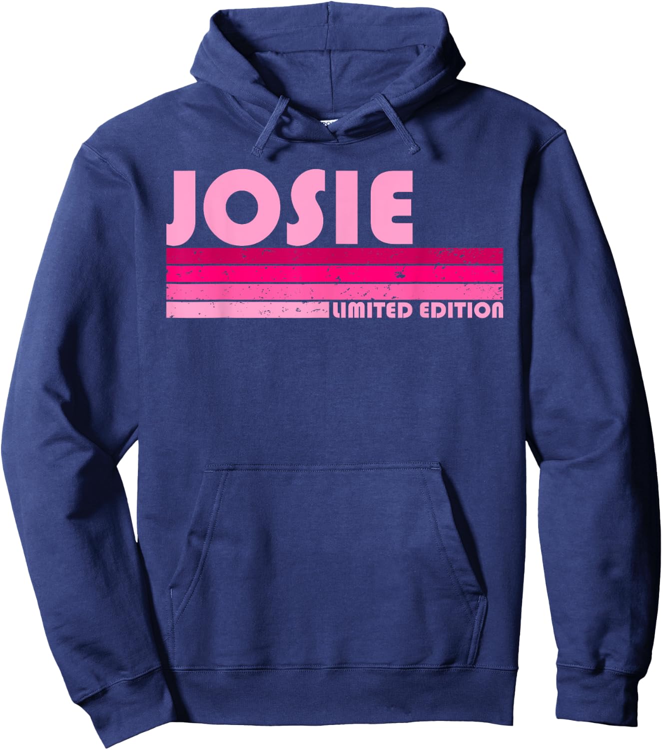 Funny Christmas Women Girl Mother Mom Custom Gifts JOSIE Name Personalized Retro Vintage 80s 90s Birthday Hoodie - Hoodie | Navy