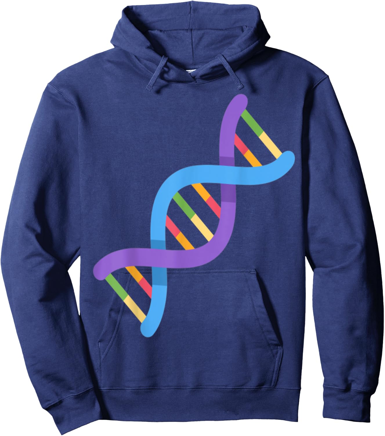 DNA Genomics Gene Sequence Biotech Rules Hoodie - Hoodie | Navy