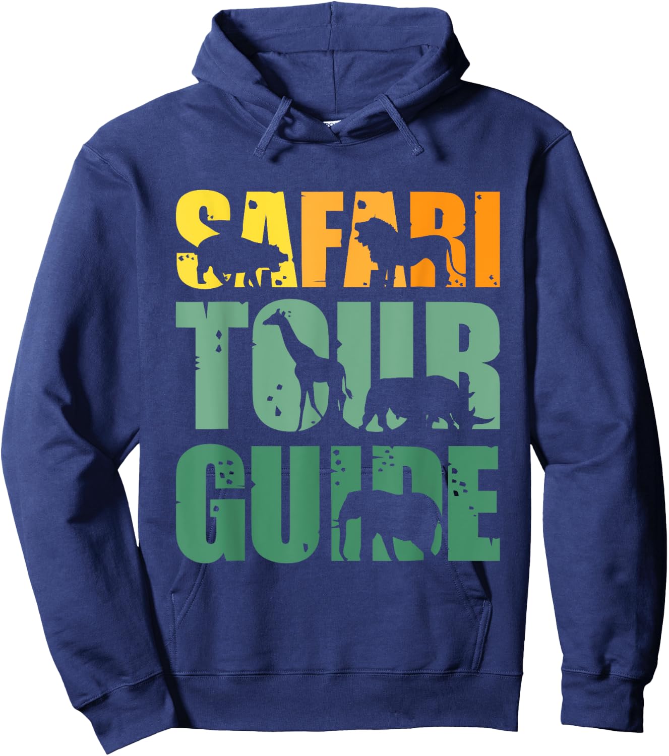 Safari Tour Guide Safari Outfit Safari Costume Safari Hoodie - Hoodie | Navy