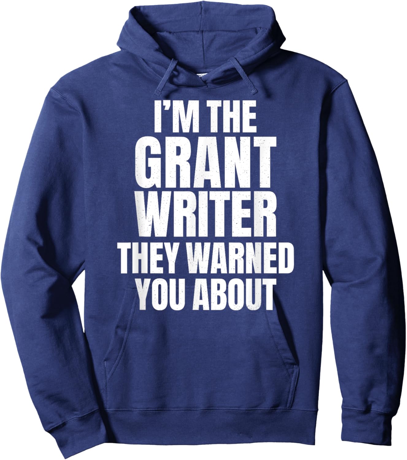 Soul Bleach Nonprofit Effective Grant Writing -Adults Grant Writer Funny Sarcastic Humor Black Small Hoodie - Hoodie | Navy