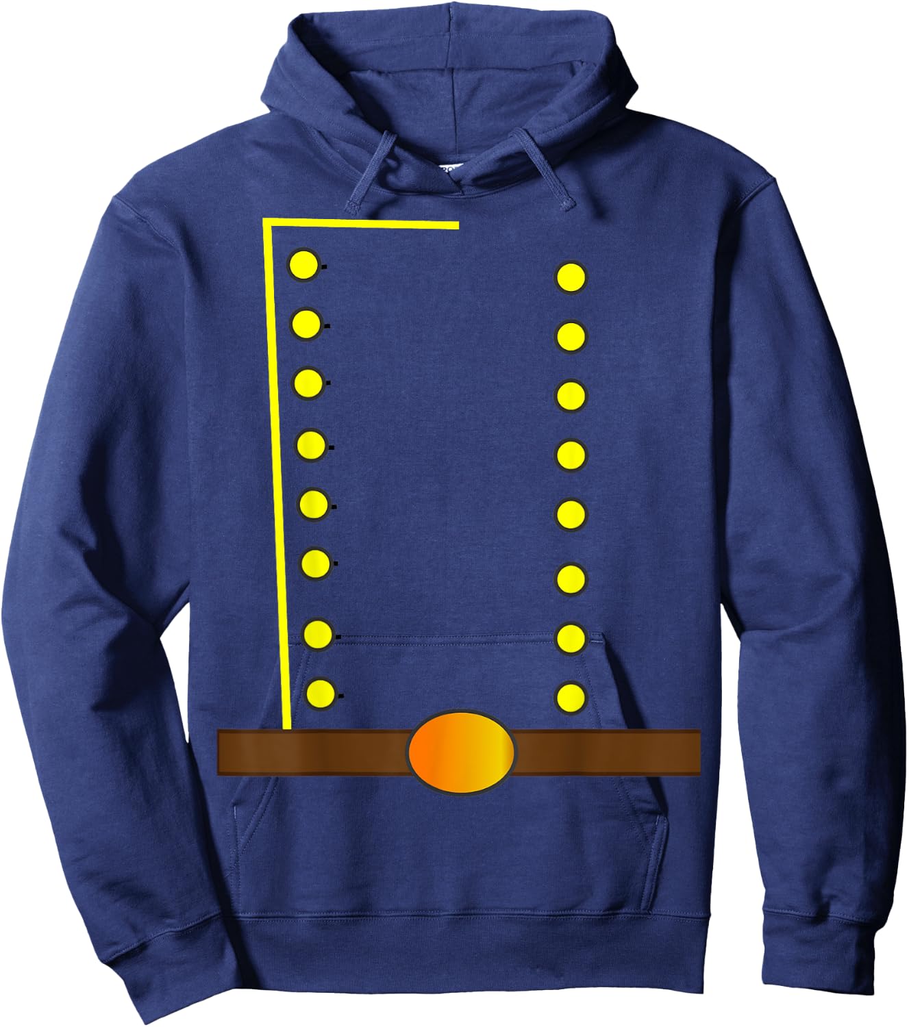Confederate or Union Soldier, Historical Halloween Costume Hoodie - Hoodie | Navy