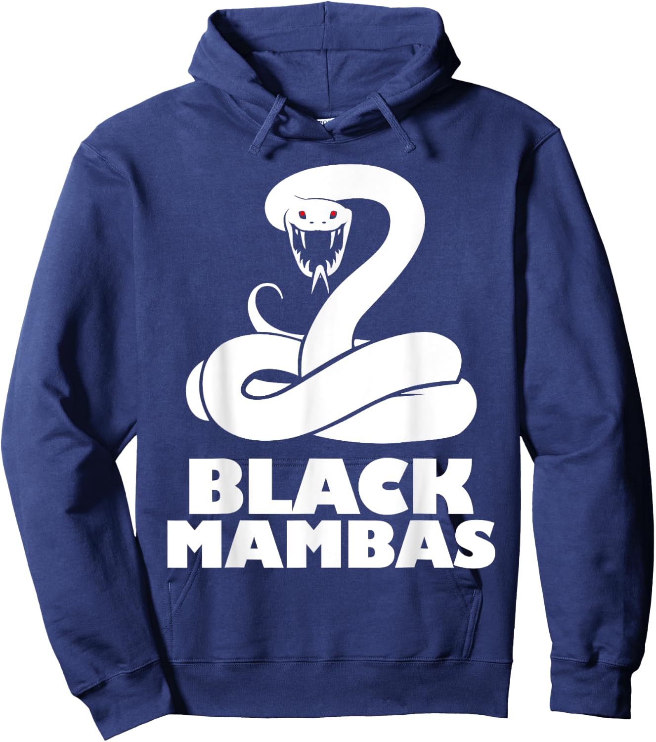 Black Mambas Are My Spirit Animal Scary Snake Hoodie - Hoodie | Navy