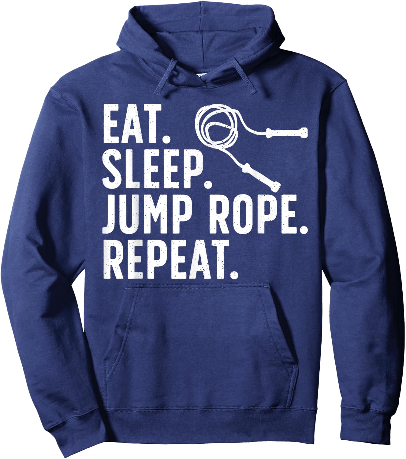 Funny Jump Rope Art Women Roping Jumping Rope Lovers Hoodie - Hoodie | Navy