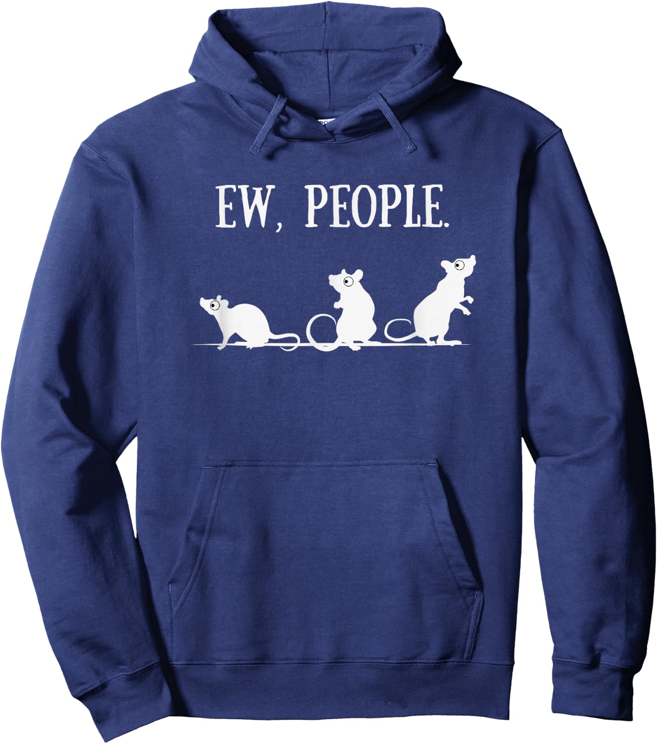 Rat Lovers Gift Shirt | Introverted Rat Gift Introverts Hoodie - Hoodie | Navy
