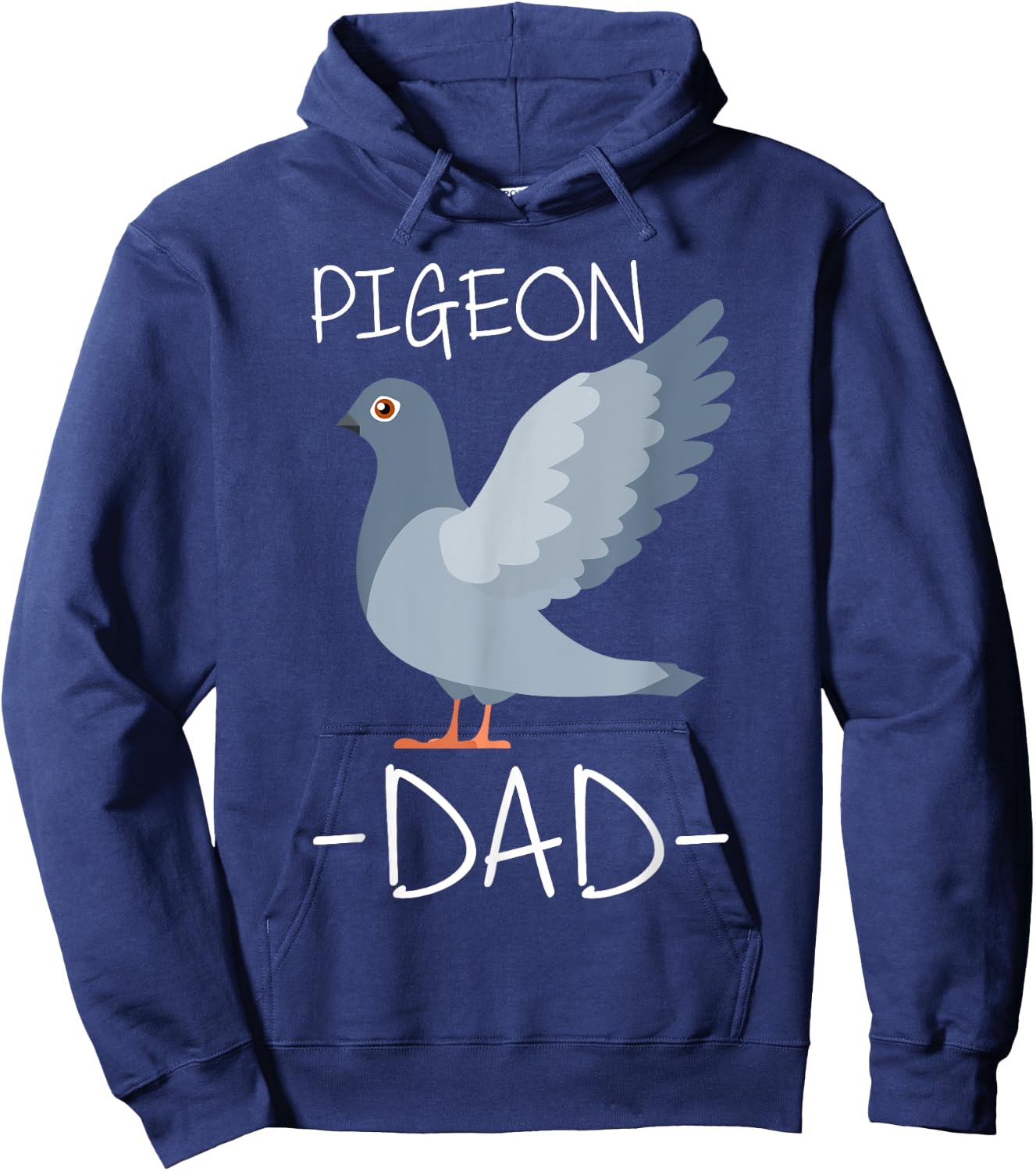 Pigeon Dad Daddy Breeder Pigeon Racing Gift Hoodie - Hoodie | Navy