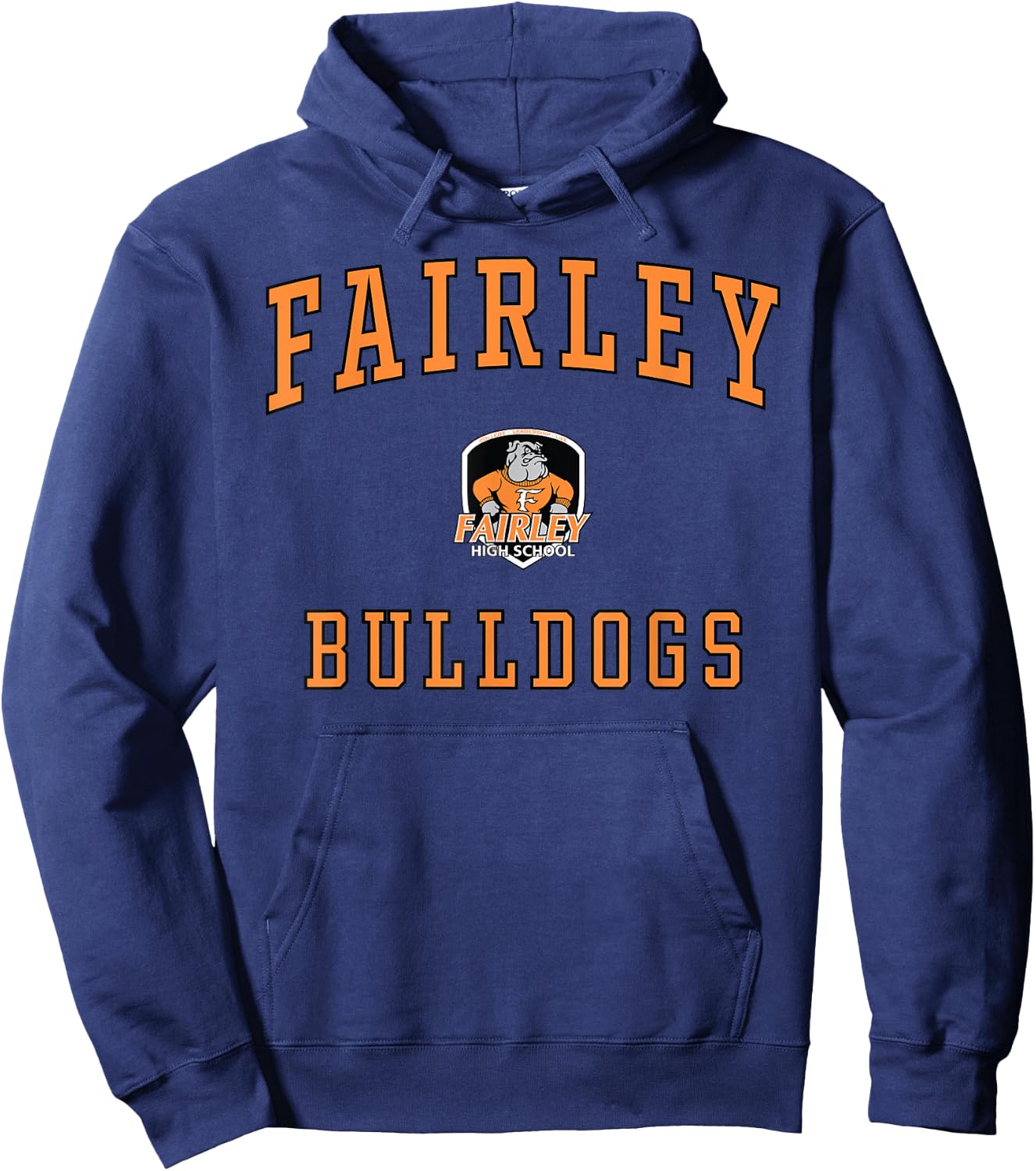 Fairley High School Bulldogs Hoodie - Hoodie | Navy