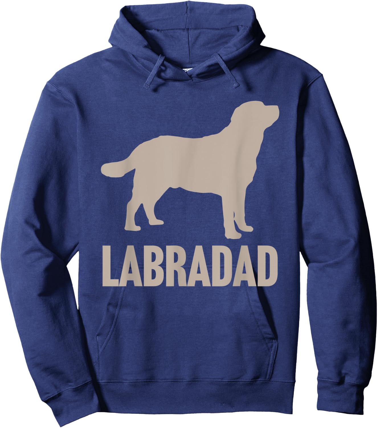 Labradad Labrador Retriever Dad for Father Grandpa Dog Lover Women Hoodie - Hoodie | Navy