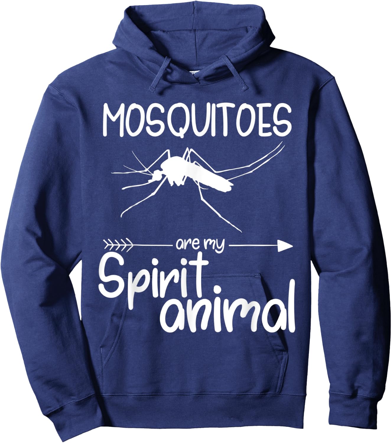 Mosquitoes Are My Spirit Animal Gift Women Insect Hoodie - Hoodie | Navy