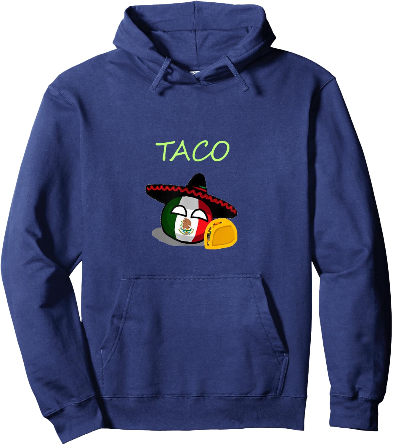 countryballs Mexico Hoodie - Hoodie | Navy