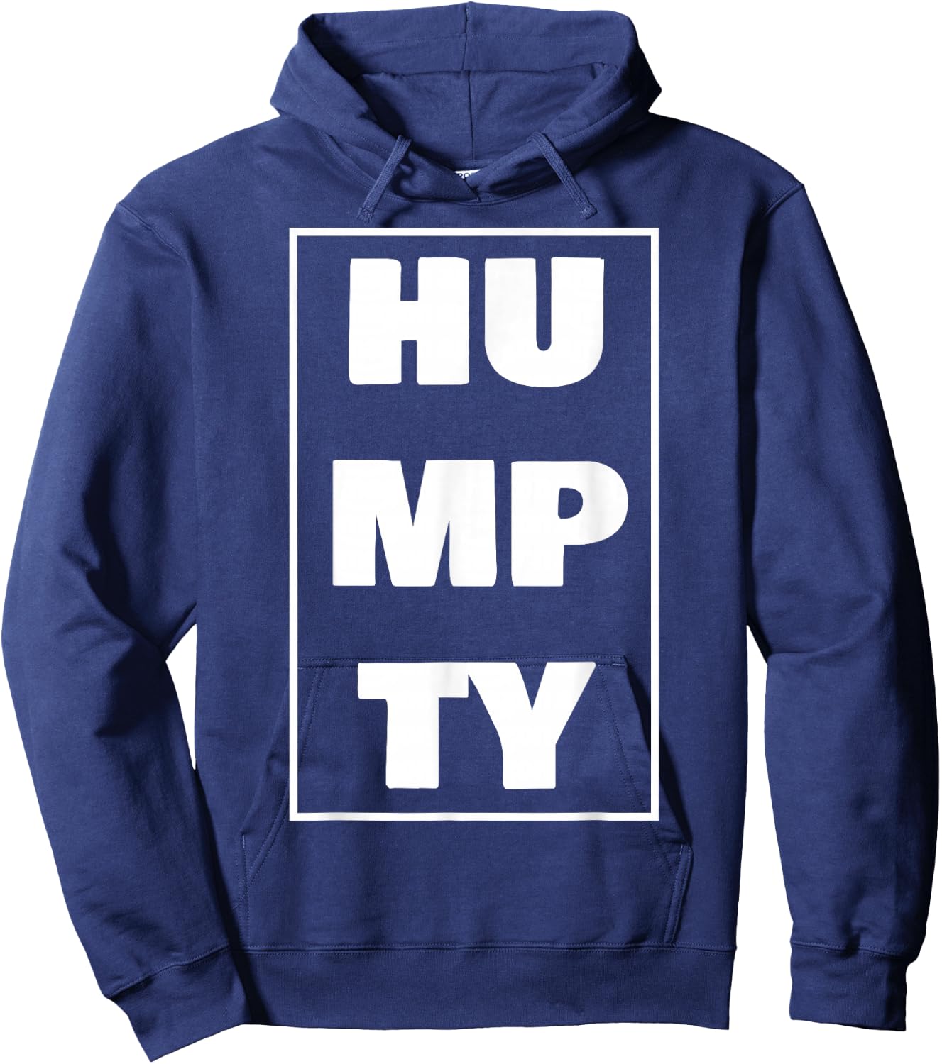 Humpty Shirt by Underground a Digital Graphic Design Hoodie - Hoodie | Navy