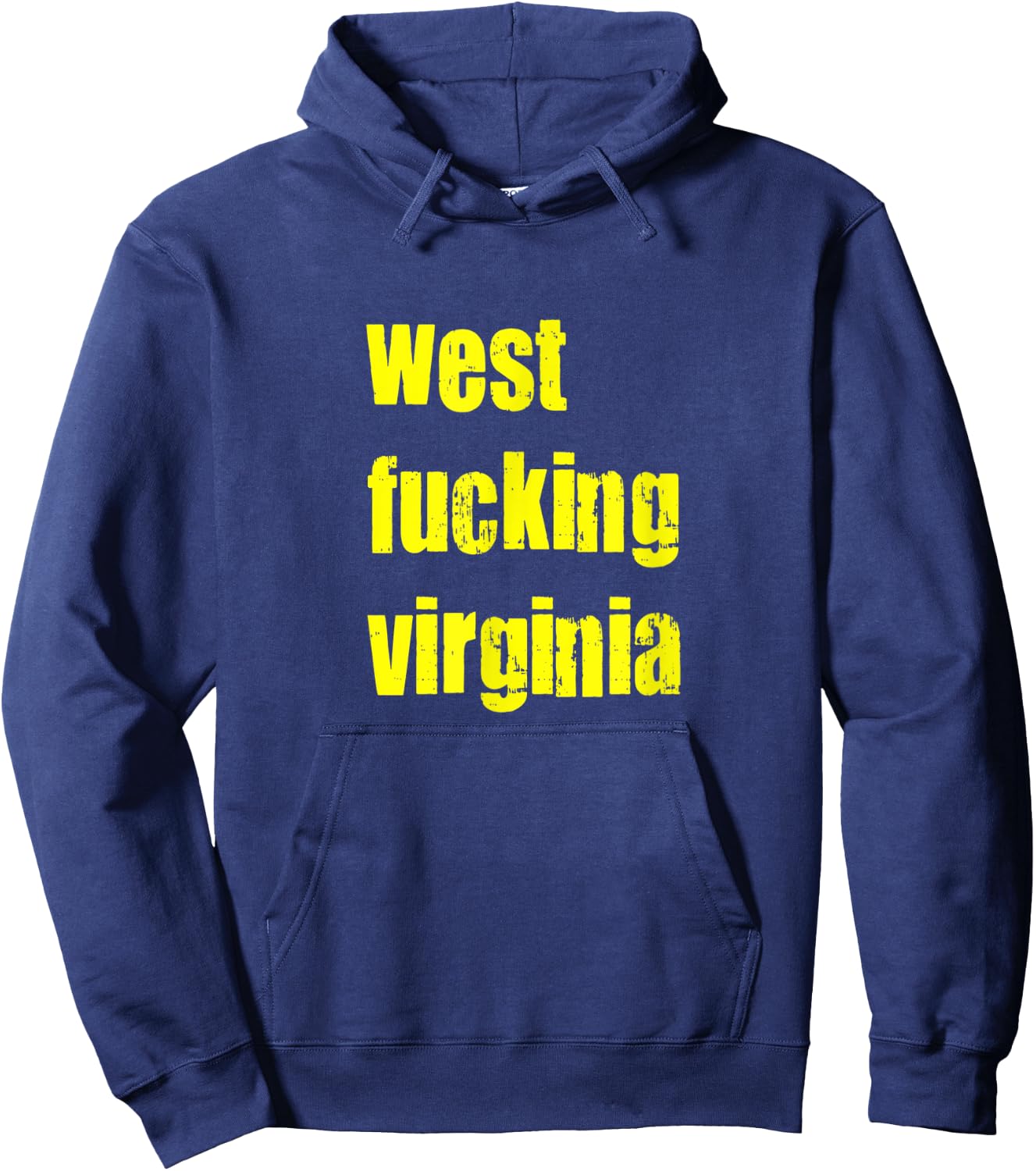 West Fucking Virginia Hoodie - Hoodie | Navy