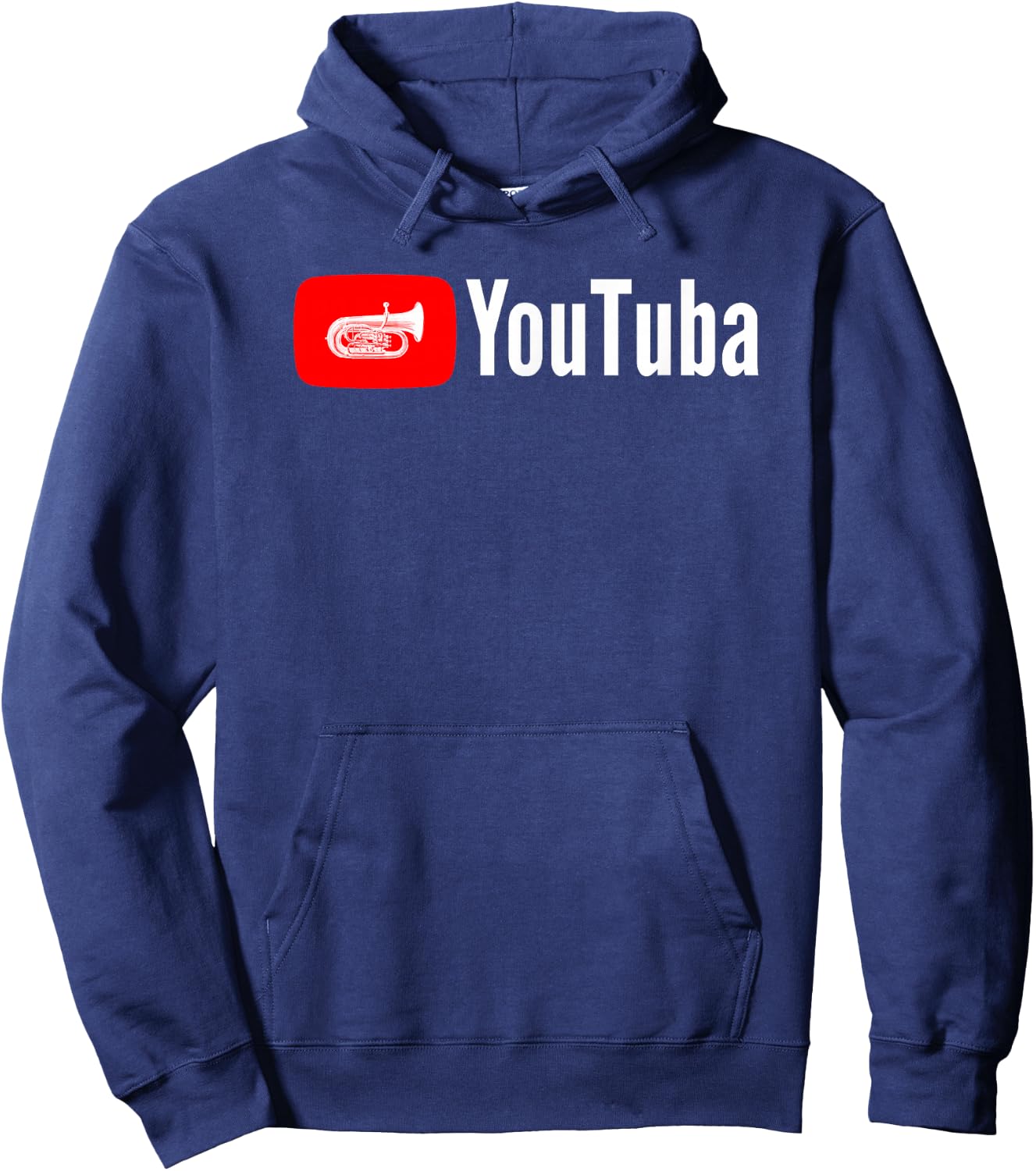 Cool Musician Gifts Tuba Player Funny You Tuba Marching Band Hoodie - Hoodie | Navy