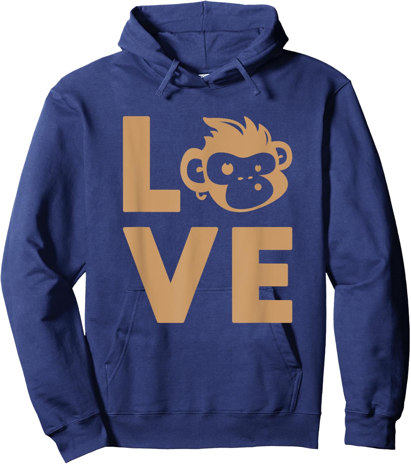 Love Monkey Hoodie - Hoodie | Navy