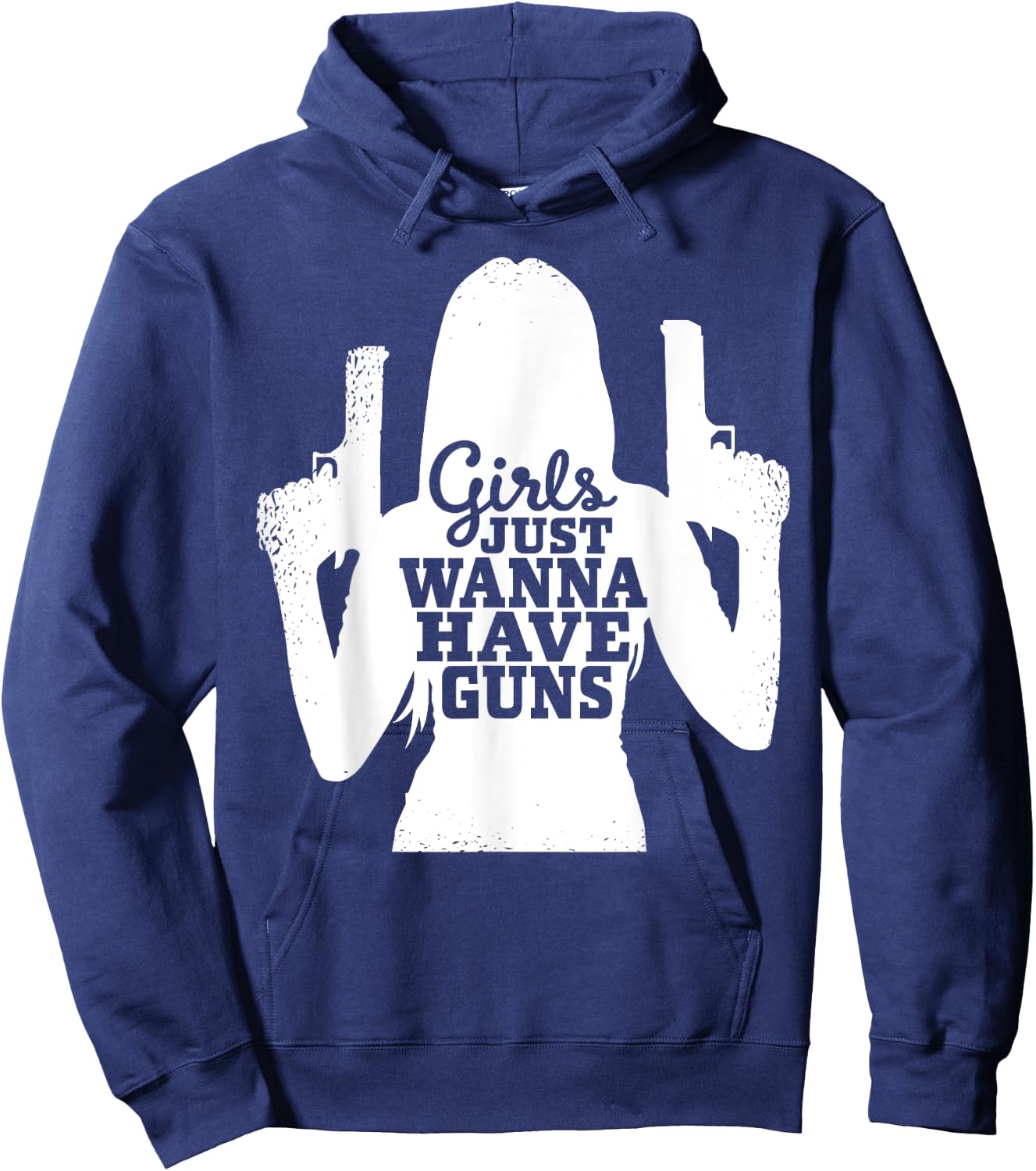 Girls Just Wanna Have Guns - Female Sport Shooters Hoodie - Hoodie | Navy