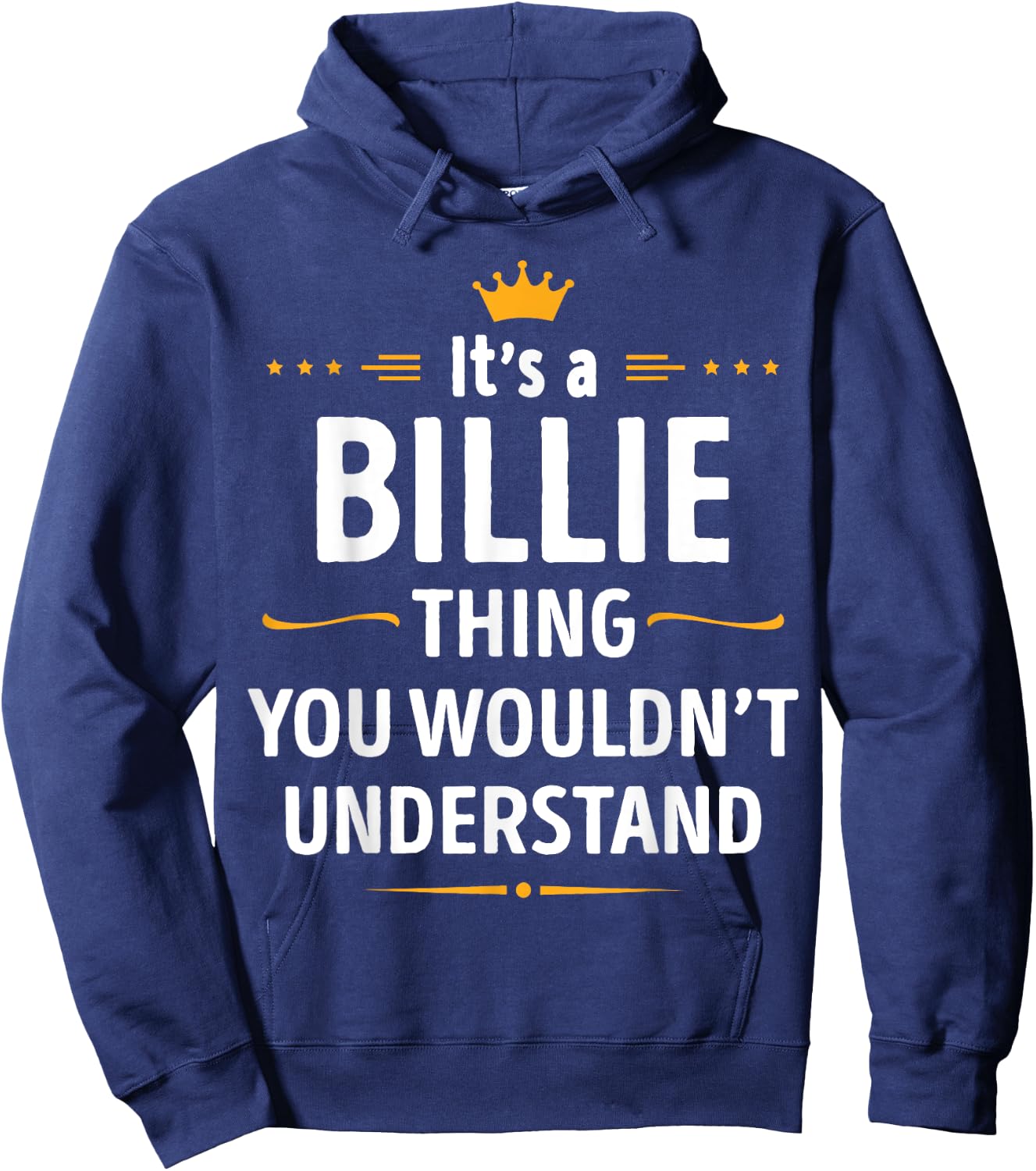 Inked Creation - Its a Billie Thing You Wouldn't Understand Hoodie - Hoodie | Navy
