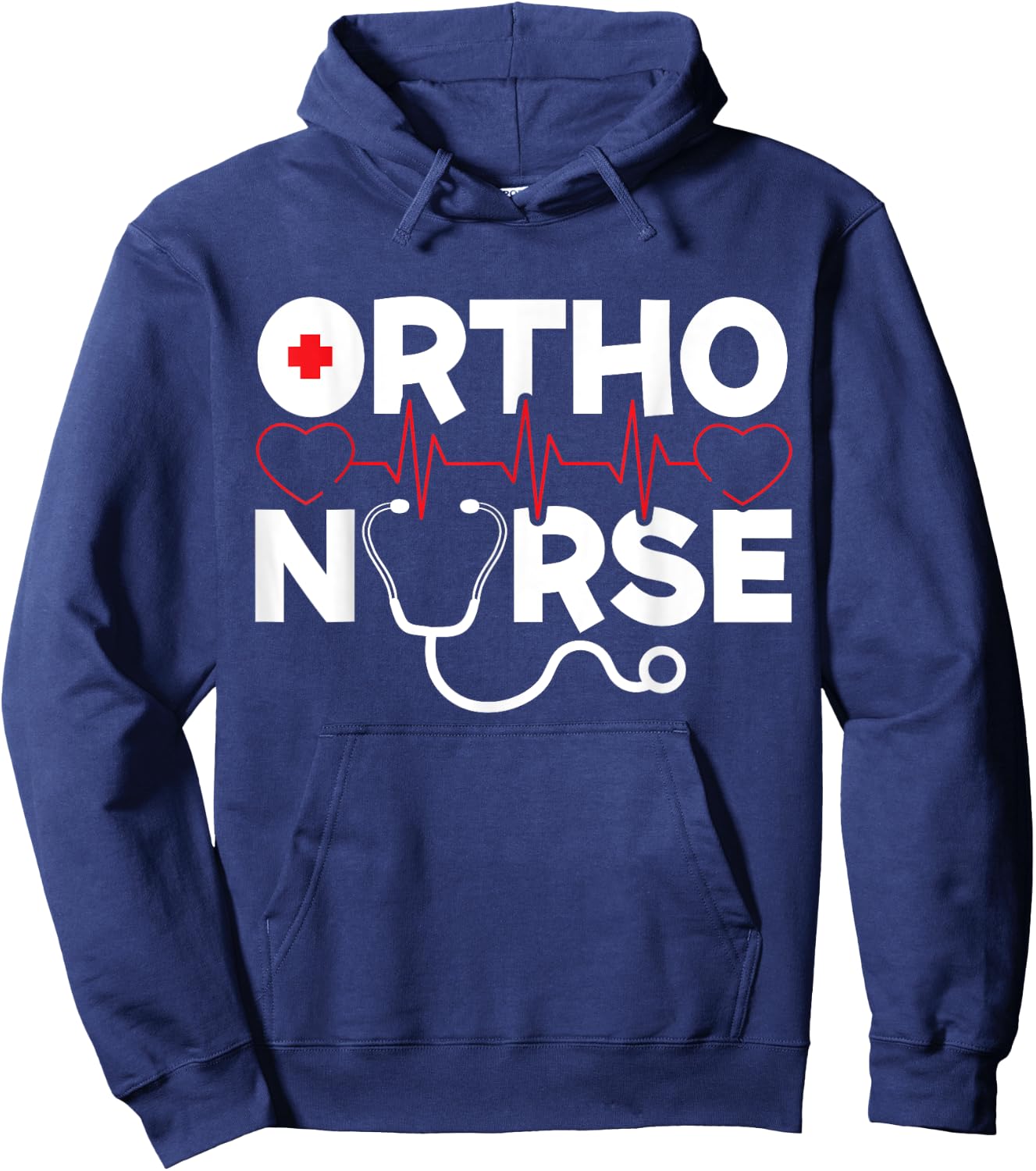Ortho Nurse Registered RN Medical Orthopedic Nursing Hoodie - Hoodie | Navy
