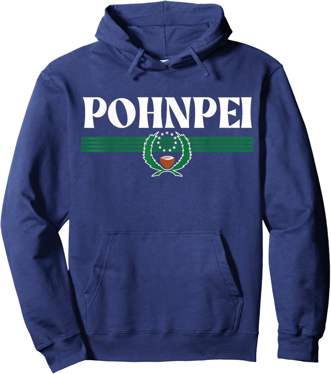 Pohnpei Micronesia, Pohnpei Flag, Pohnpei Hoodie - Hoodie | Navy