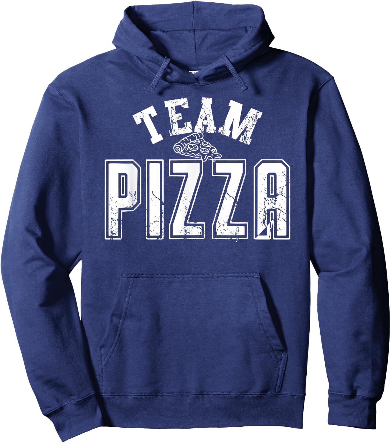 Team Pizza matching I love pizza lover women kids Hoodie - Hoodie | Navy